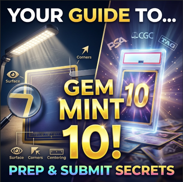 The Ultimate Guide to Prepping and Grading Cards: Chasing the Elusive Gem Mint 10