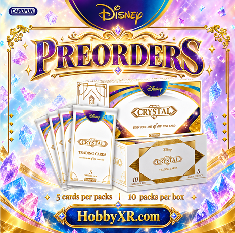 (PRESALE) 2026 Cardfun Disney CRYSTAL Hobby Box