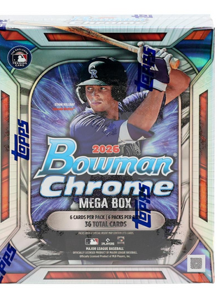 2026 Bowman Chrome Mega Box MLB