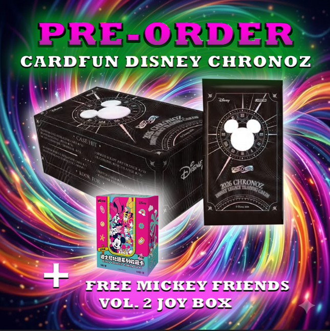(PRE-SALE)  2026 CardFun Disney ChronoZ - Disney Legacy Trading Cards - Hobby Box