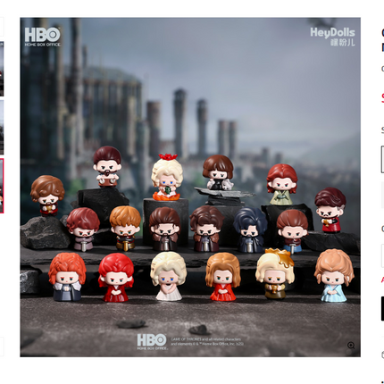 Hey Dolls - Game of Thrones (5 Character Pack)
