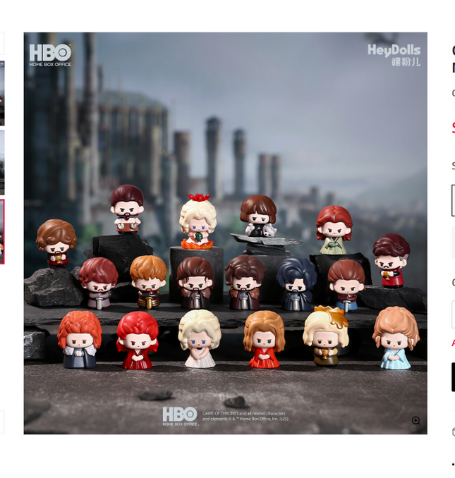 Hey Dolls - Game of Thrones (5 Character Pack)