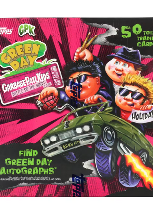 2024 Topps Garbage Pail Kids Battle of the Bands - Green Day Hobby Box
