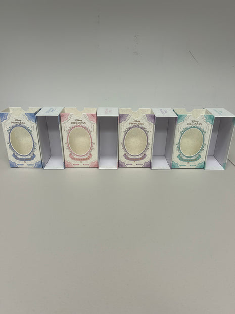 Cardfun Disney Princess Diaries Empty Box Set – Belle, Ariel, Rapunzel & Jasmine