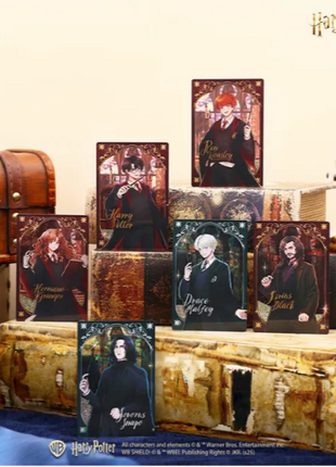 Harry Potter Stained Glass Series Flowing Sand Blind Box - Single Card