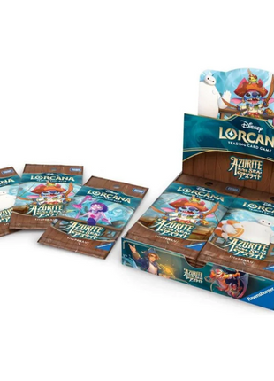 Disney Lorcana: Azurite Sea Booster Box - Japanese New Sealed