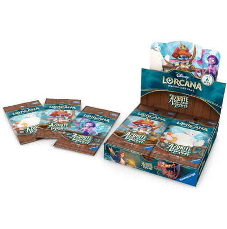 Disney Lorcana: Azurite Sea Booster Box - Japanese New Sealed