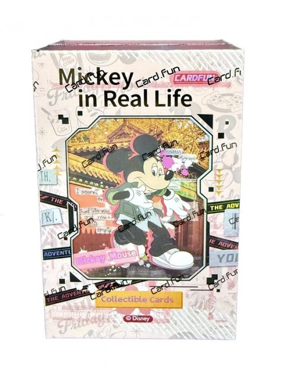 Cardfun Mickey In Real Life Box