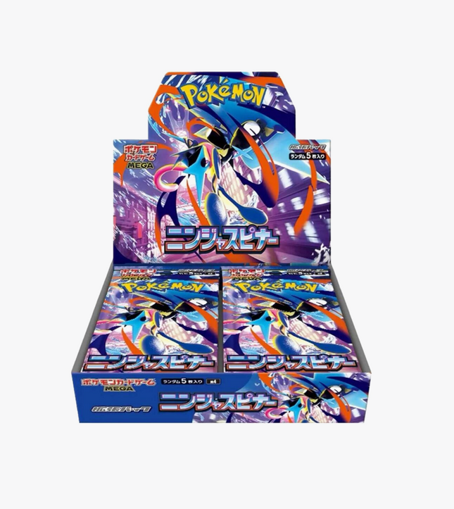 Pokemon Japanese - Ninja Spinner Booster Box - M4: