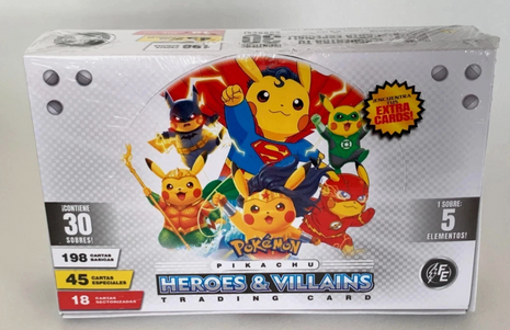 Pikachu Heroes and Villans Cosplay Box