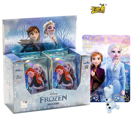 KAYOU Frozen TCG Premium Deck with Elsa & Anna | Disney Official Trading Card Game for Kids Collection | Hot Anime Gift Set 2024