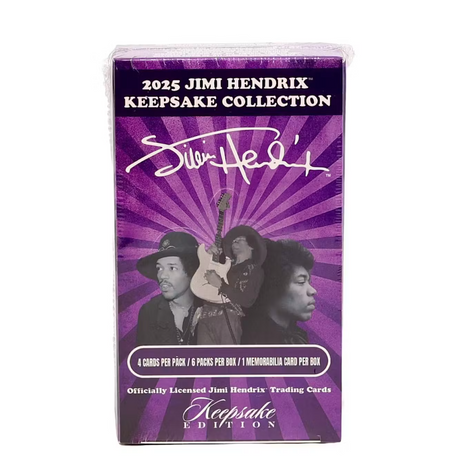 2025 Jimi Hendrix Keepsake Premiere Edition Hobby Box