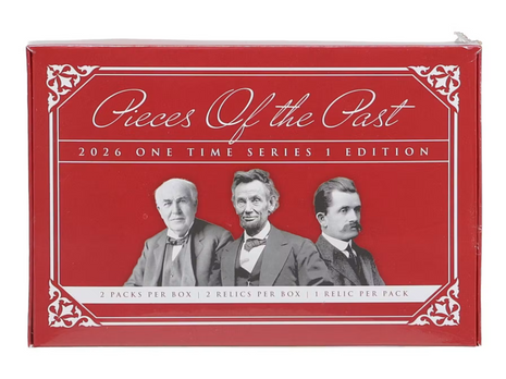 2026 Keepsake Pieces of the Past One Time Edition Hobby Box