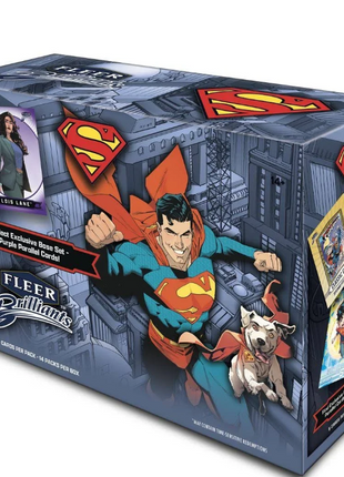 2025 Upper Deck Fleer Brilliants Superman Mega Box