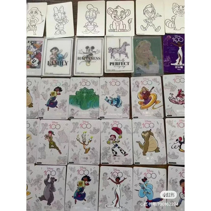 Genuine Disney 100 Carnival Series Trading Cards
