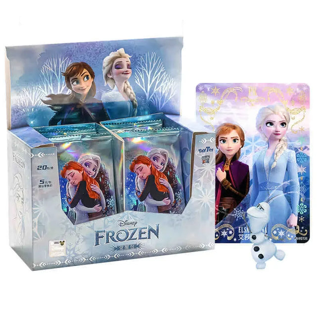 KAYOU Frozen TCG Premium Deck with Elsa & Anna | Disney Official Trading Card Game for Kids Collection | Hot Anime Gift Set 2024
