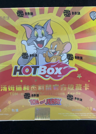 2023 Kakawow Hot Box Tom & Jerry Trading Cards Sealed Box