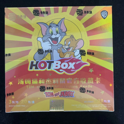 2023 Kakawow Hot Box Tom & Jerry Trading Cards Sealed Box