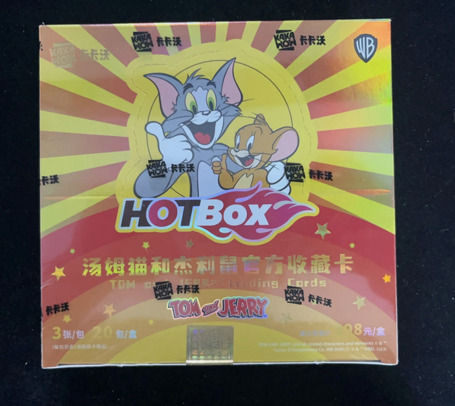 2023 Kakawow Hot Box Tom & Jerry Trading Cards Sealed Box