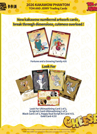 2026 Kakawow Phantom Tom & Jerry Hobby Box