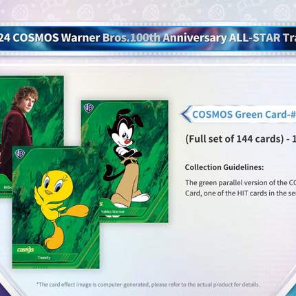 2024 Kakawow Cosmos Warner Brothers 100th Anniversary Trading Cards Hobby Box