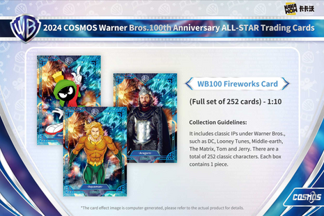 2024 Kakawow Cosmos Warner Brothers 100th Anniversary Trading Cards Hobby Box