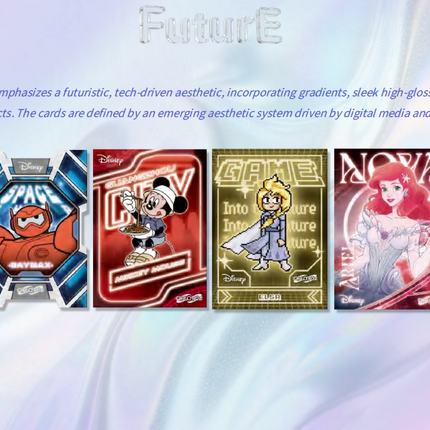 (8/12 Release date)  2026 CardFun Disney ChronoZ - Disney Legacy Trading Cards - Hobby Box