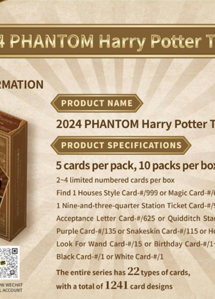 2024 Kakawow Harry Potter Phantom Hobby Box