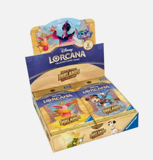 Disney Lorcana: Into the Inklands Booster Box - Japanese New Sealed