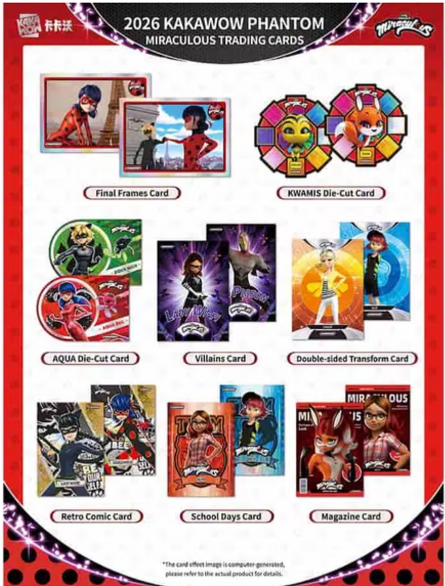 2026 Kakawow Miraculous Hobby Box