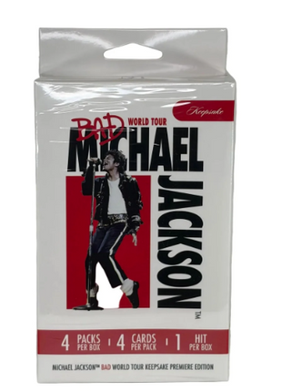 Michael Jackson Bad World Tour Keepsake Premiere Mini Box