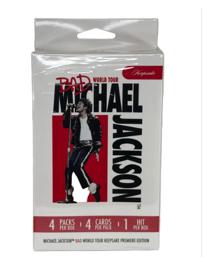 Michael Jackson Bad World Tour Keepsake Premiere Mini Box
