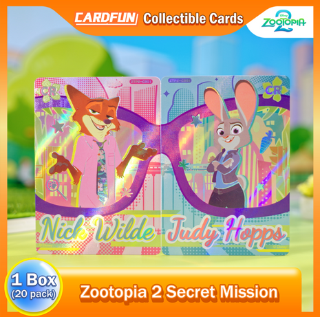 CardFun Official Zootopia2 Secret Mission Box