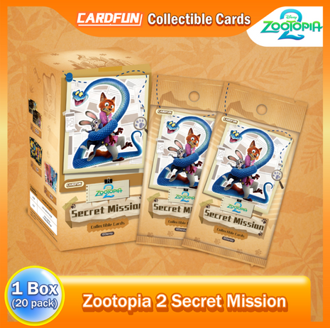 CardFun Official Zootopia2 Secret Mission Box