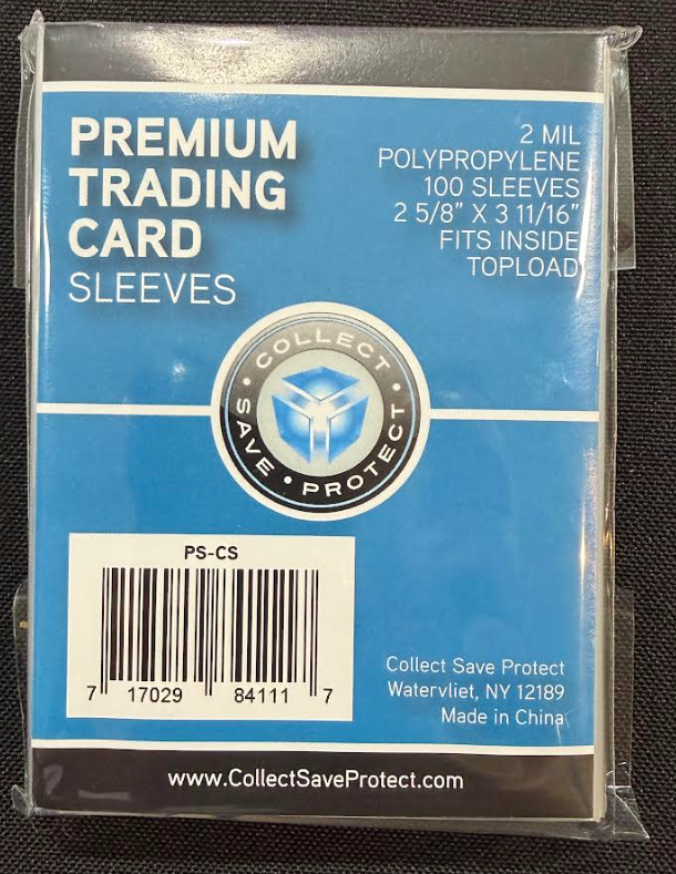 100ct Premium Standard Penny Sleeves for Trading Cards