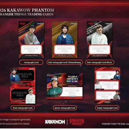 2026 Kakawow Phantom Stranger Things Hobby  Sealed Case (PRESALE)