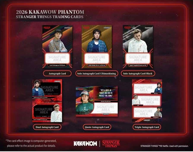 2026 Kakawow Phantom Stranger Things Hobby  1 Sealed Box