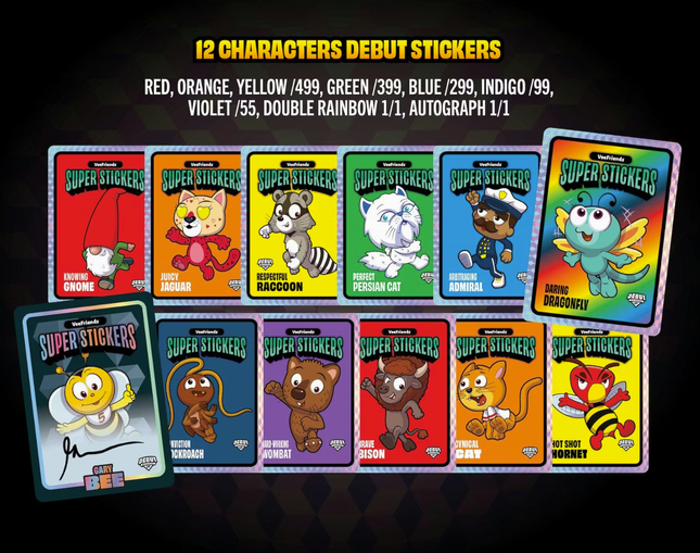 2026 VeeFriends Super Stickers Spectacular Series Box
