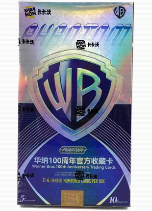 2024 Kakawow Warner Brothers Phantom 100th Anniversary Trading Cards Hobby Box